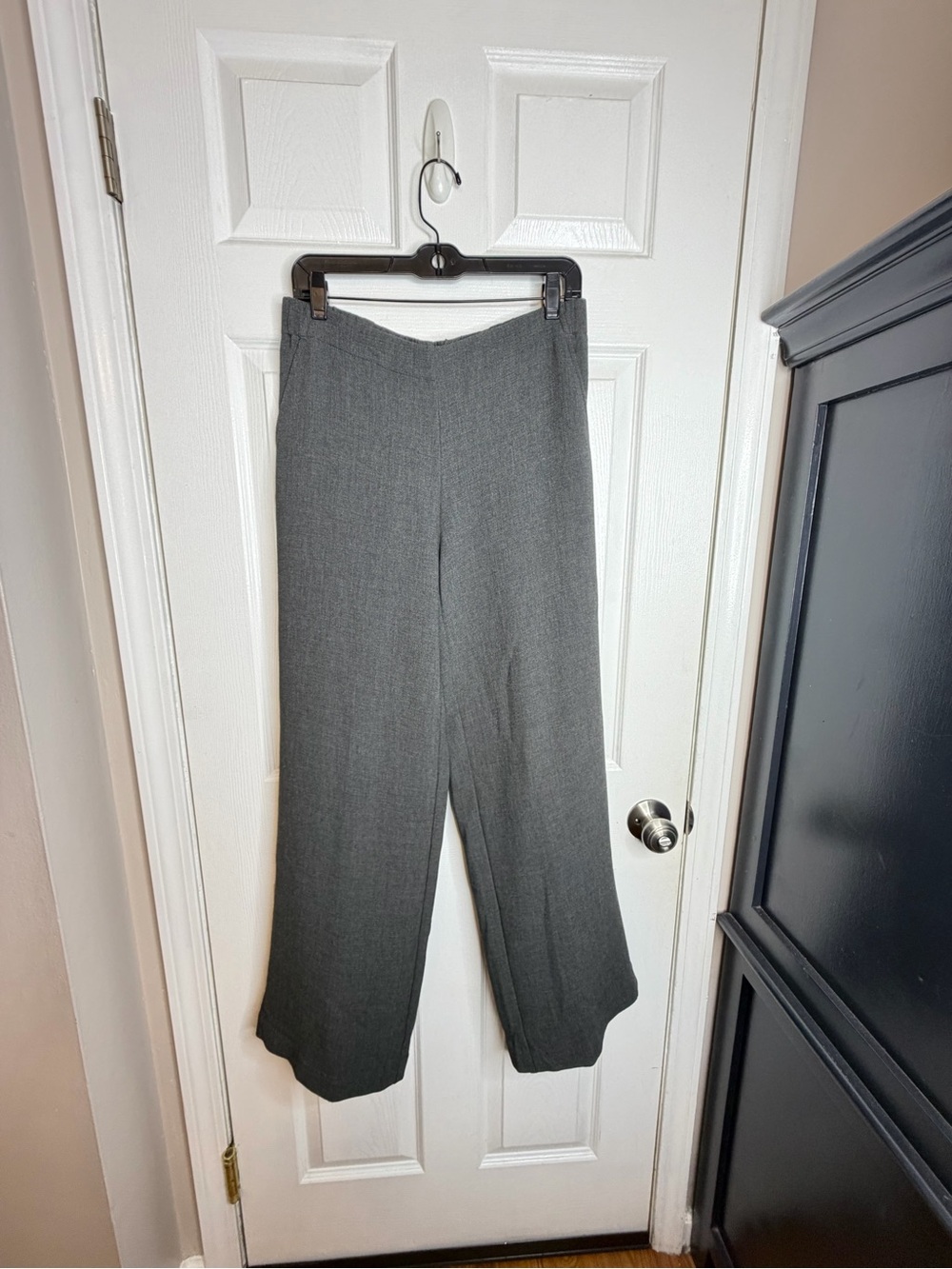 NWT J Jill purejill Women’s Small Gray Pull-On Wide Leg Pant Elastic Waist S - Picture 2 of 13